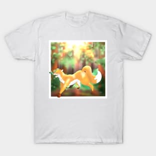 Fox and butterfly T-Shirt